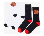 Santa cruz calcetines classic dot sock (pack 2)